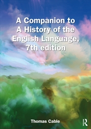 Buy A Companion to A History of the English Language, 7th edition