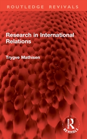 Buy Research in International Relations