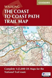 Buy The Coast to Coast Path Trail Map