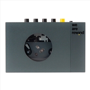 Buy We Are Rewind Portable Cassette Player & Recorder - Keith, Grey