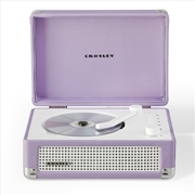 Buy Crosley Cruiser Portable Retro CD Player with Stereo Bluetooth Speakers, FM Radio - Lavender