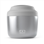 Buy Monbento Mb Element Isolated Bento Box - Metallic Silver