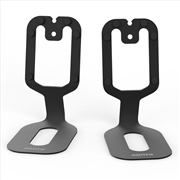 Buy Kanto SU2 Kanto SU2 Rear-Mounted Desktop Stands for Uki and Ora - Black, Pair