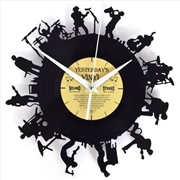 Buy Yesterday's Vinyl Wall Clock Music Band 30cm