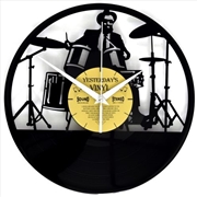 Buy Yesterday's Vinyl Wall Clock Drummer 30cm