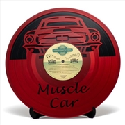 Buy Yesterday’s Vinyl 3D Decoration Muscle Car 30x30x13cm - Assorted Colours (Sent At Random)