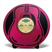 Buy Yesterday’s Vinyl 3D Decoration Acoustic Guitar 30x30x13cm - Assorted Colours (Sent At Random)