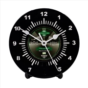 Buy Yesterday's Vinyl Desk Clock 18cm - Black