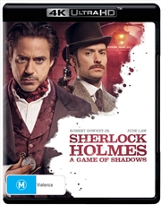 Buy Sherlock Holmes - A Game Of Shadows | UHD