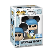 Buy Disney - Mickey Mouse Baseball Pop! Vinyl RS