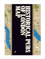 Buy Historical Pubs of London Map