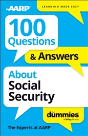 Buy 100 Questions & Answers About Social Security For Dummies