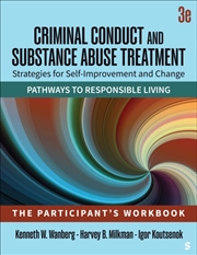 Buy Criminal Conduct and Substance Abuse Treatment: Strategies For Self-Improvement and Change, Pathways