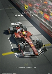 Buy Poster - F1 Ferrari Lewis Hamilton  SF-25 - Silverstone Grand Prix 2025