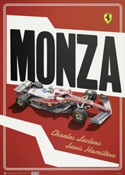 Buy Poster - F1 Scuderia Ferrari HP - SF-25 - Monza Special Livery 2025