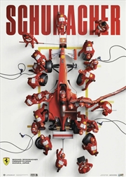 Buy Poster - F1 Ferrari F1-2000 Pit Stop - Michael Schumacher - Japanese Grand Prix 2000