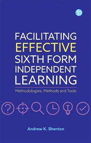 Buy Facilitating Effective Sixth Form Independent Learning