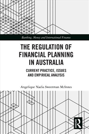 Buy Regulation of Financial Planning in Australia