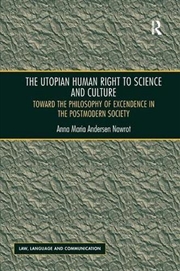 Buy Utopian Human Right to Science and Culture