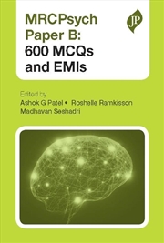 Buy MRCPsych Paper B: 600 MCQs and EMIs