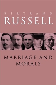 Buy Marriage and Morals