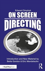 Buy On Screen Directing