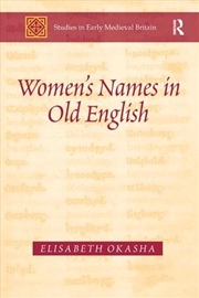 Buy Women's Names in Old English