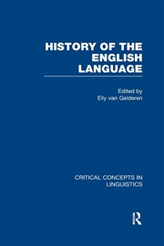 Buy History of the English Language