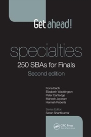 Buy Get ahead! Specialties: 250 SBAs for Finals