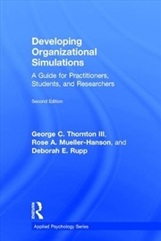 Buy Developing Organizational Simulations