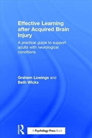 Buy Effective Learning after Acquired Brain Injury