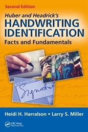 Buy Huber and Headrick's Handwriting Identification