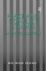 Buy Peace and Conflict Studies