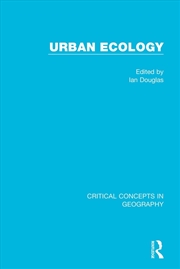 Buy Urban Ecology, 4-vol. set