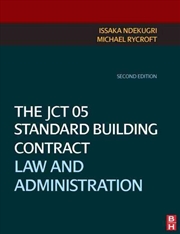Buy JCT 05 Standard Building Contract