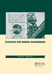 Buy Statistics for Mining Engineering