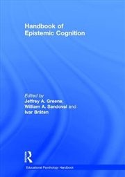 Buy Handbook of Epistemic Cognition