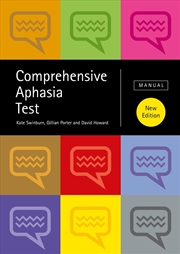 Buy Comprehensive Aphasia Test