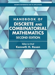 Buy Handbook of Discrete and Combinatorial Mathematics