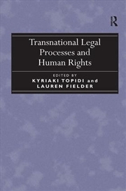 Buy Transnational Legal Processes and Human Rights