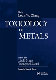 Buy Toxicology of Metals, Volume I