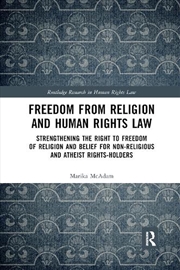 Buy Freedom from Religion and Human Rights Law