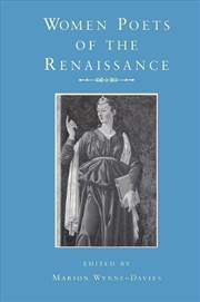 Buy Women Poets of the Renaissance