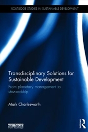 Buy Transdisciplinary Solutions for Sustainable Development