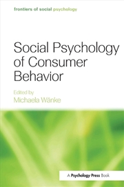Buy Social Psychology of Consumer Behavior