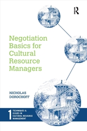 Buy Negotiation Basics for Cultural Resource Managers