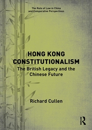 Buy Hong Kong Constitutionalism
