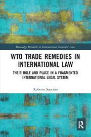 Buy WTO Trade Remedies in International Law