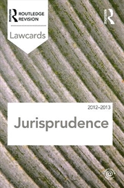Buy Jurisprudence Lawcards 2012-2013