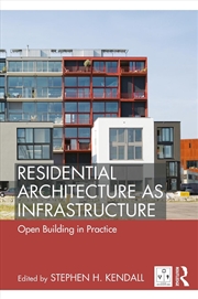 Buy Residential Architecture as Infrastructure